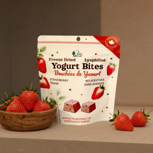 Freeze Dried Strawberry Yogurt Bites
